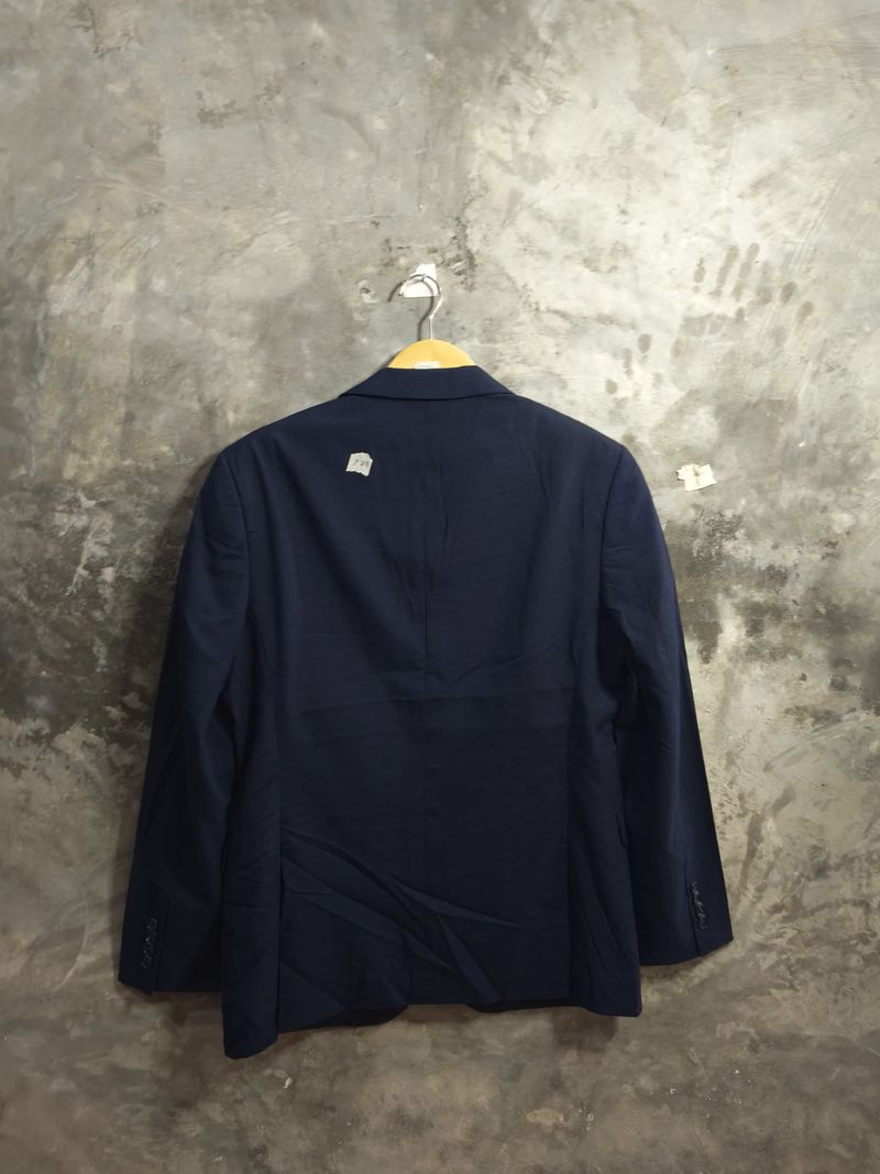 BASSO Casual Blazer Pria navy, foto 4