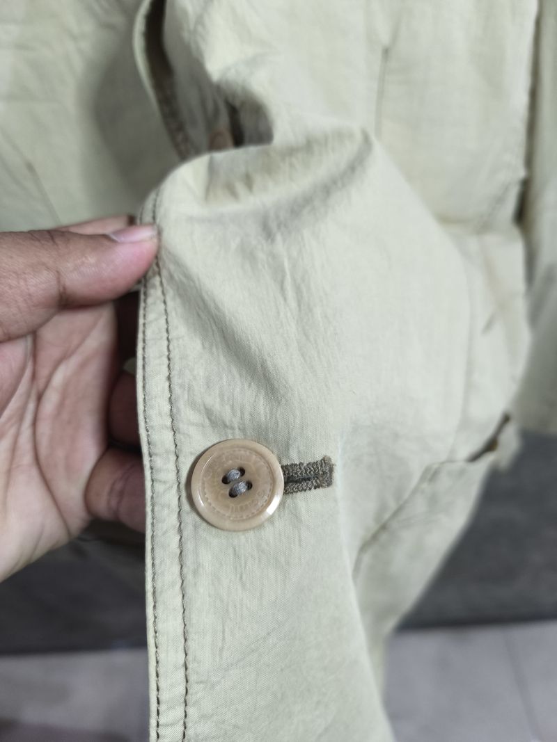 Ambrogio Casual Blazer Pria cream, foto 5