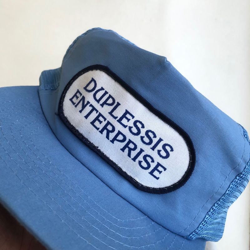 Vintage Y2K Hat Pria blue, foto 3