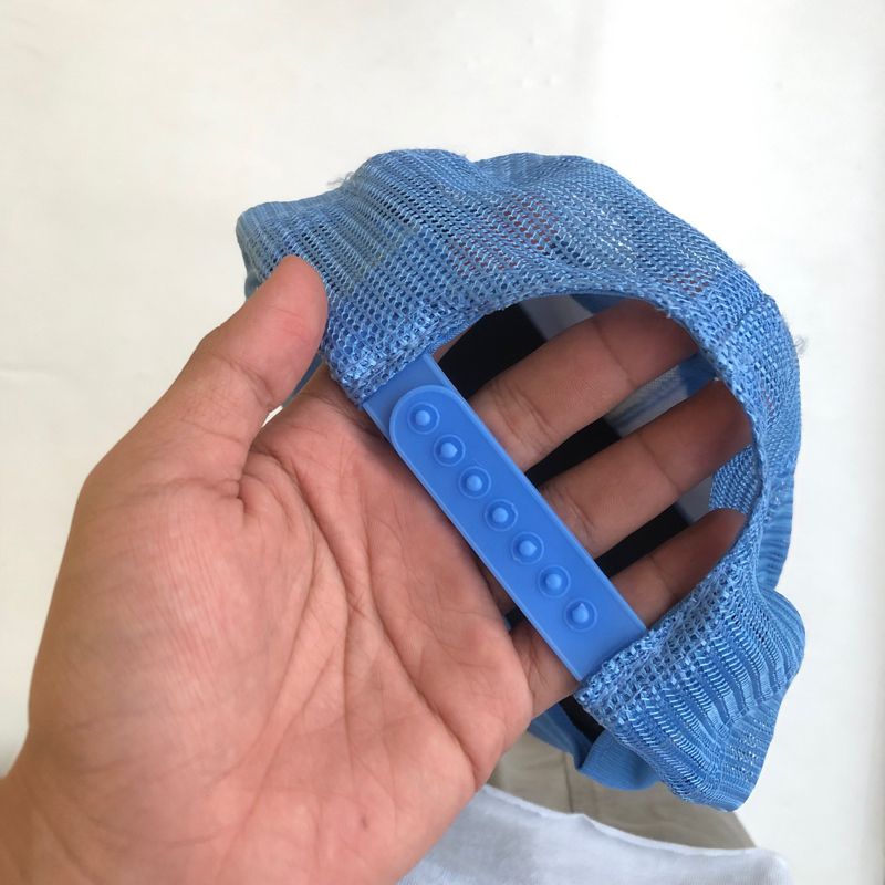 Vintage Y2K Hat Pria blue, foto 4