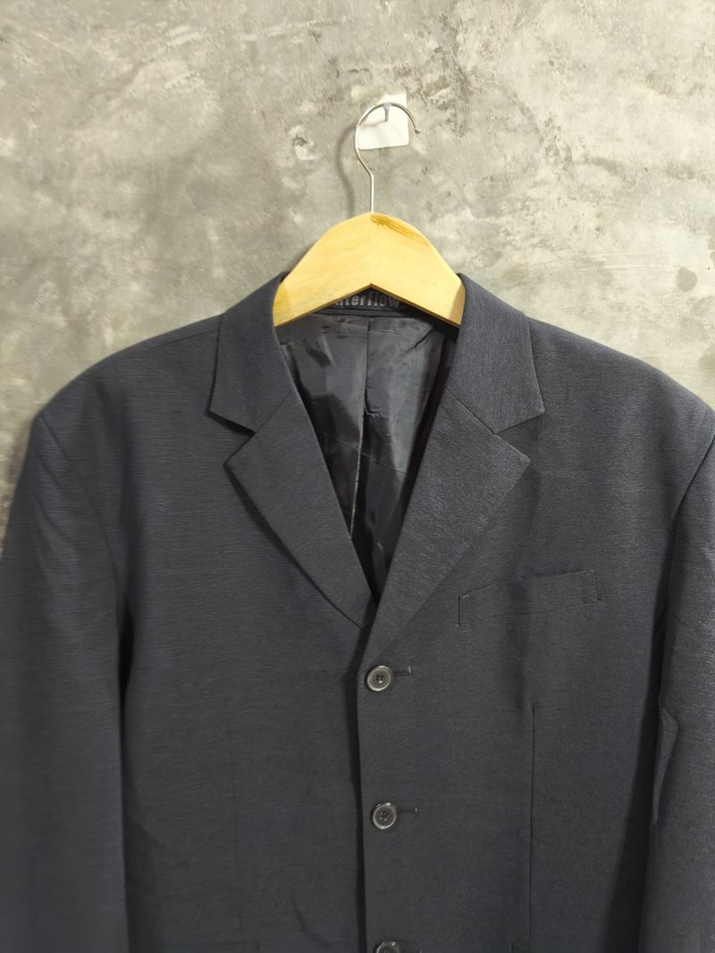 Intermezo Casual Blazer Pria navy black, foto 3