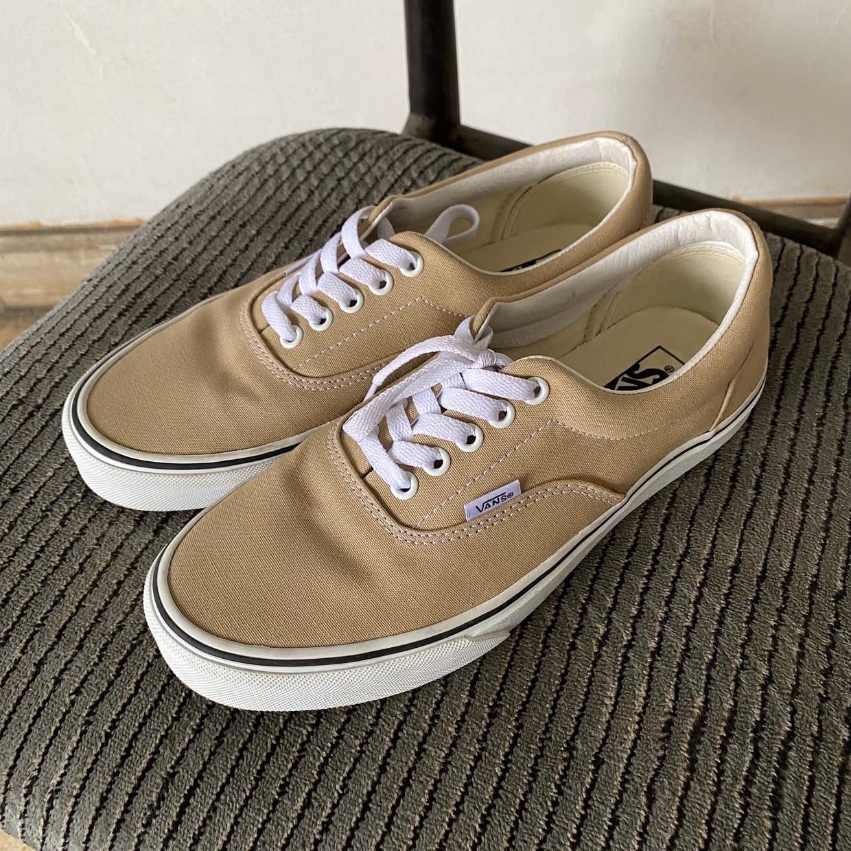 Twill Vanilla Vans Era 59 Twill Vans Era Beige Men's Shoes Vans