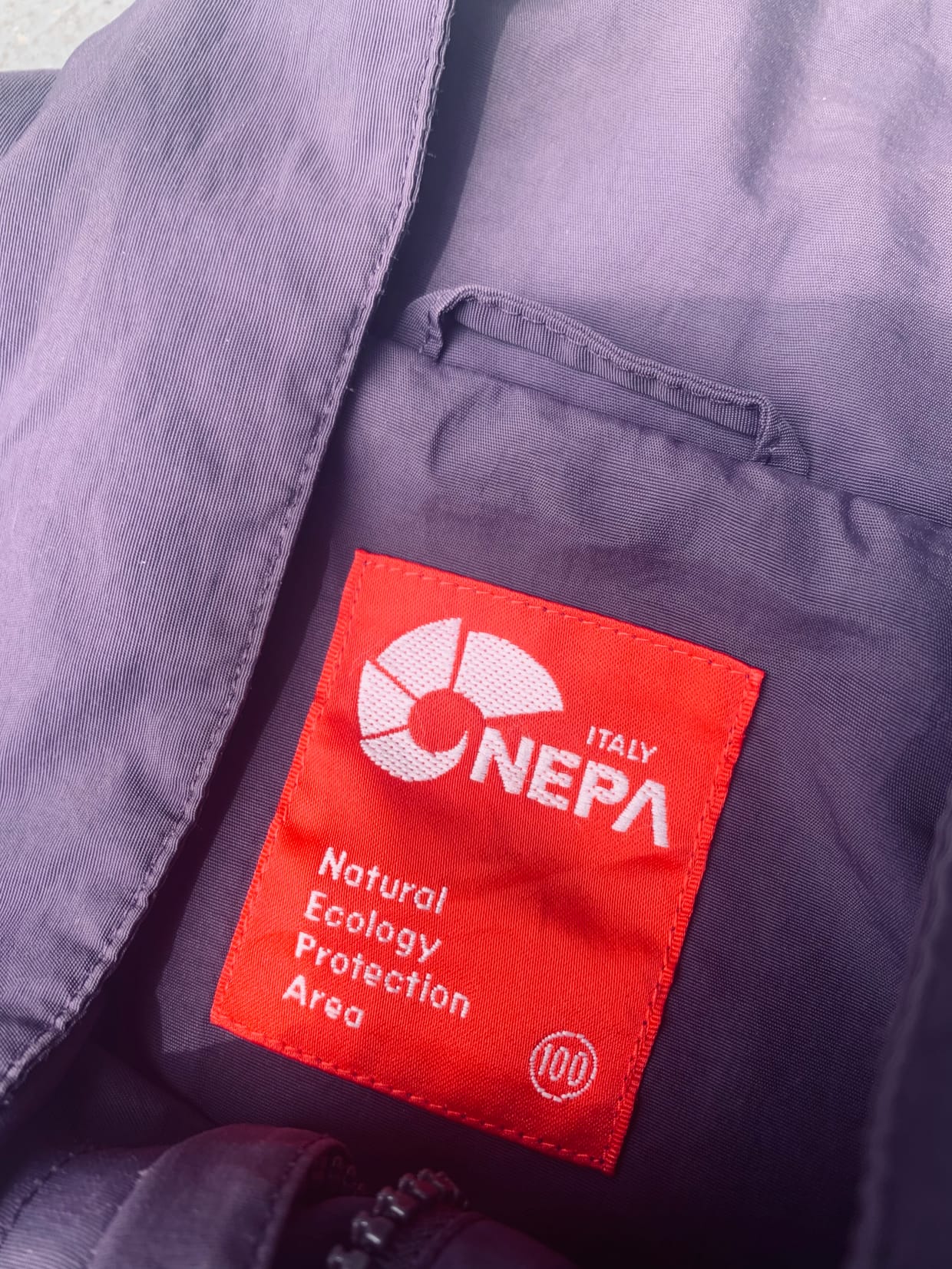 NEPA Gorpcore Bomber jacket Pria purple, foto 3