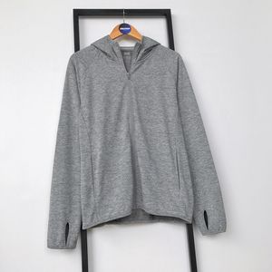 Uniqlo Sportswear Casual Hoody Pria gray