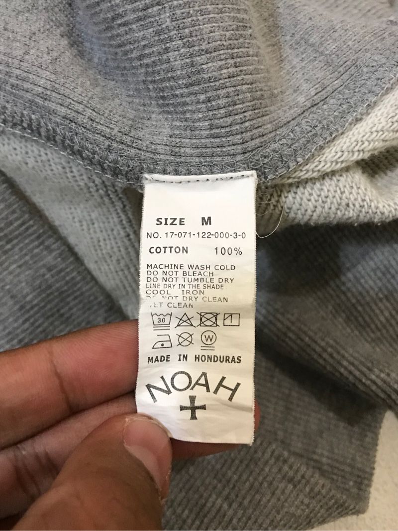 Noah Gorpcore Futurist Hoody Pria gray, foto 5