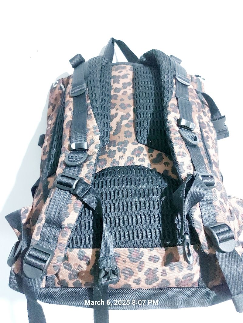 Luxury Casual Backpack Wanita brown black, foto 4