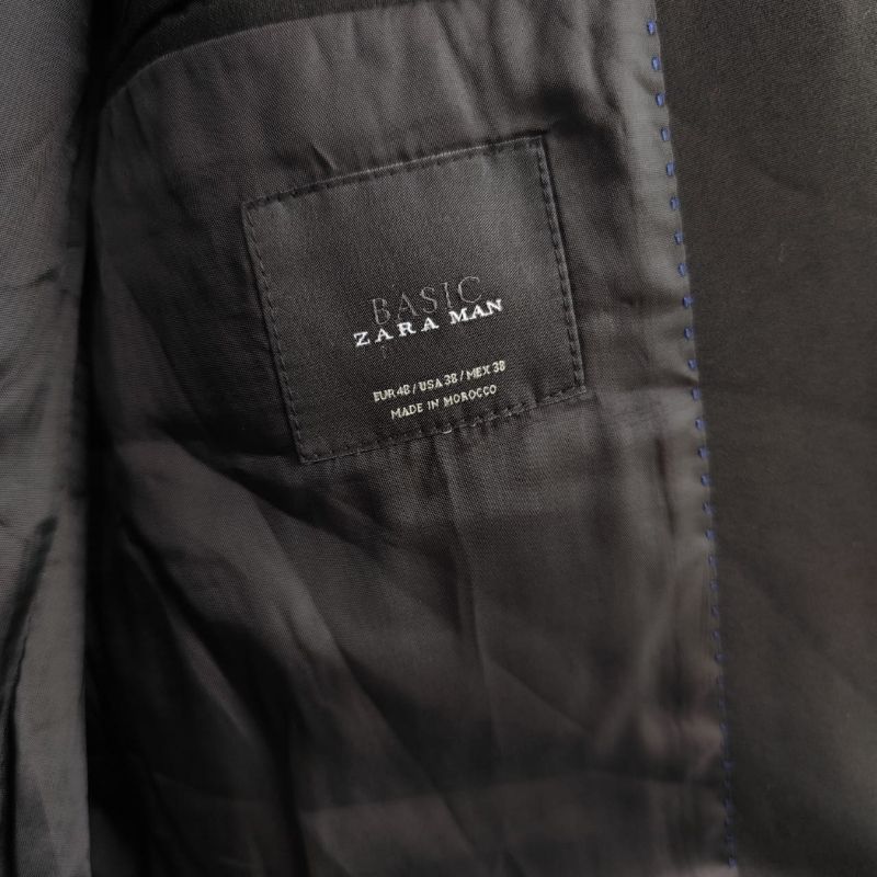 ZARA Luxury Suit Pria black, foto 3