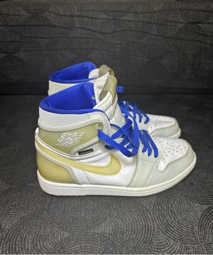 Nike Air Jordan Sportswear Casual Sneakers Pria white blue
