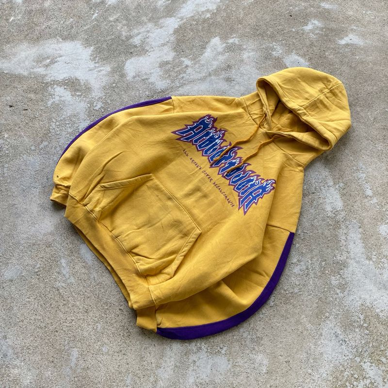 Skater Hoody Pria yellow, foto 3