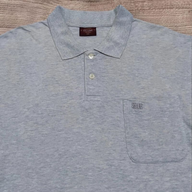 Casual Polo shirt Pria gray, foto 2