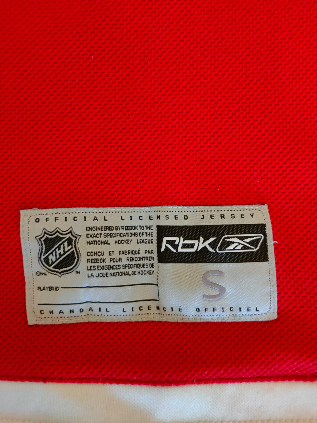 Reebok Sportswear Jersey Pria red, foto 6