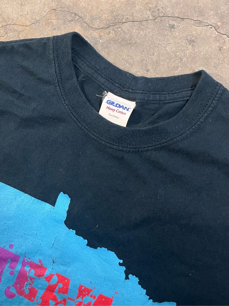 Gildan Vintage Y2K Pria navy, foto 3