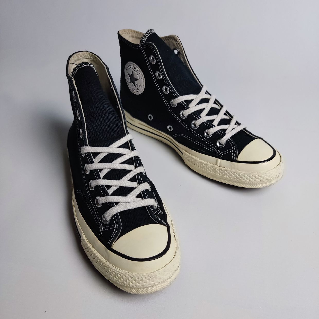 Converse Chuck 70s Hi Black White, foto 2
