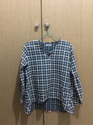 Mayoutfit Casual Shirt Wanita navy