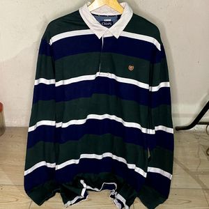 Chaps Lauren Vintage Polo shirt Pria green black