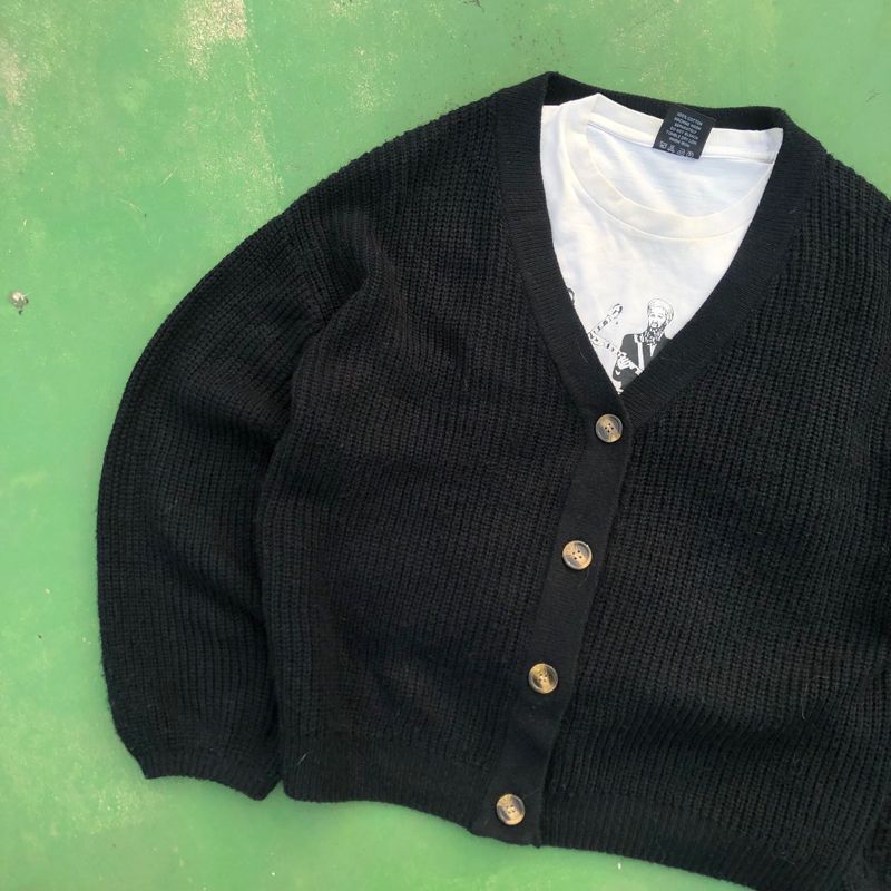 Vintage Indie Blazer Pria black, foto 3