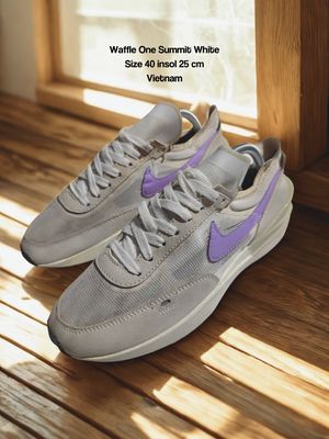 Nike Casual Sneakers Pria purple white