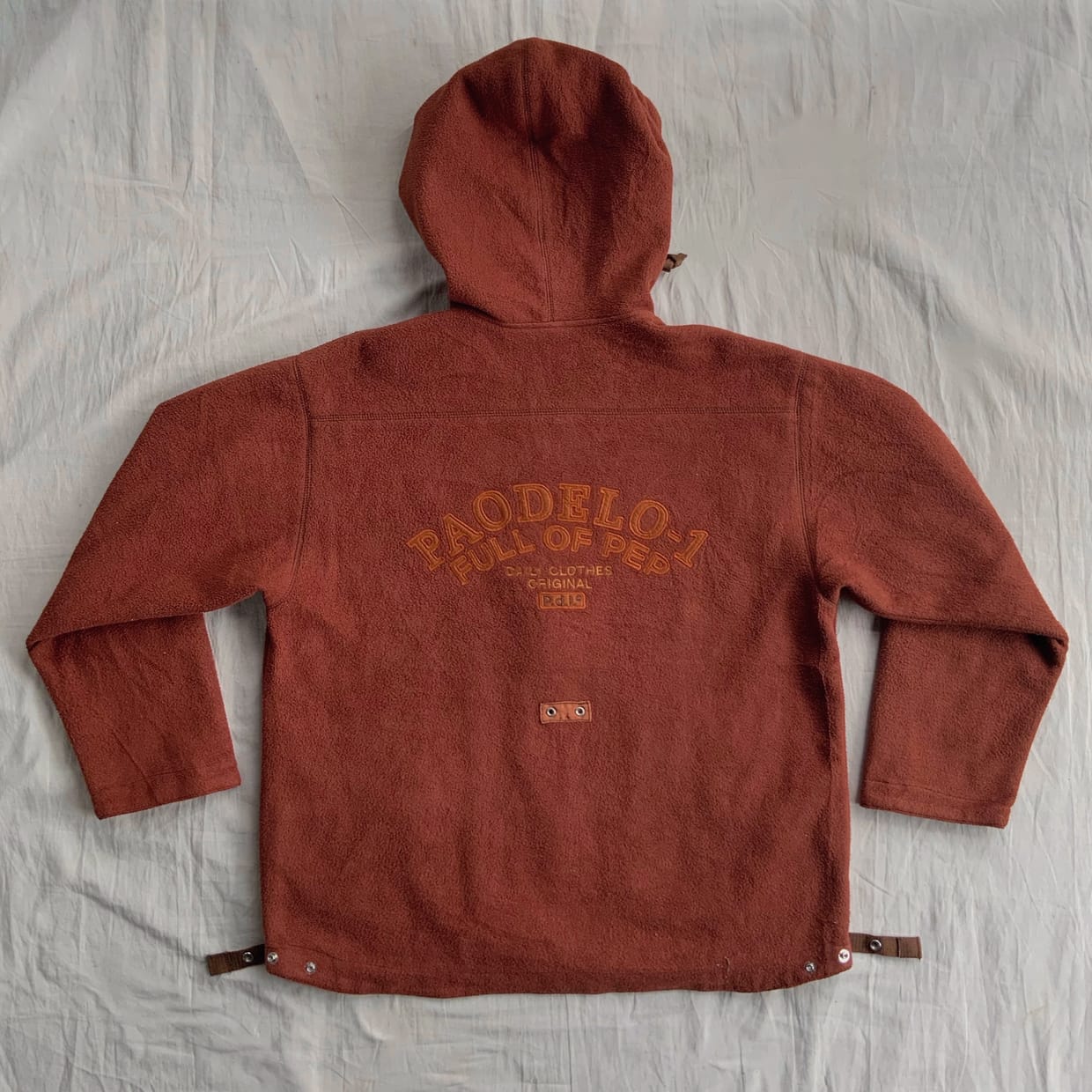 Zipper Hooded Jacket by Habit de dpl Sherpa Jacket Technical, foto 5