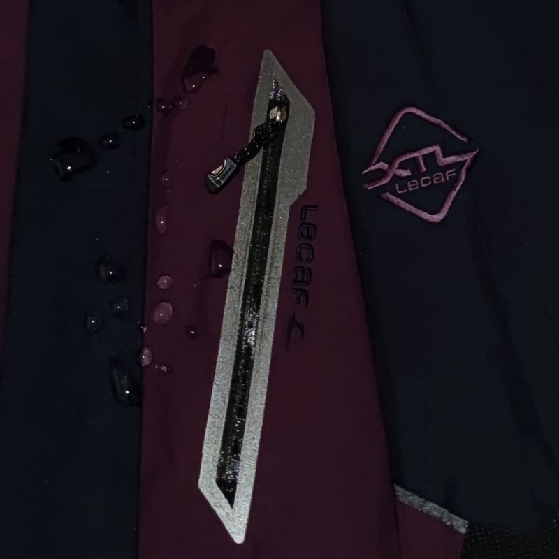 Casual Windbreaker Pria burgundy, foto 5