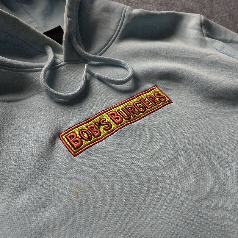 H&M Casual Hoody Pria blue, foto 4
