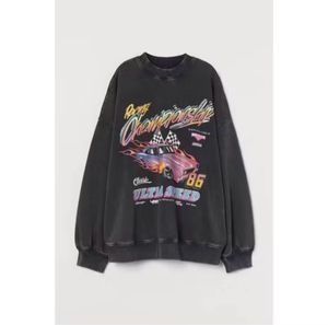 H&M Vintage Sweater Wanita gray