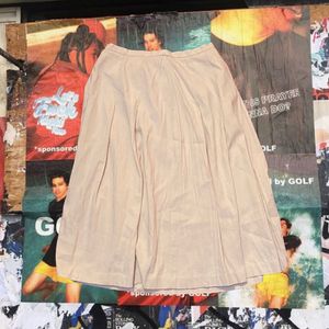 Vintage Lolita Skirt Wanita cream