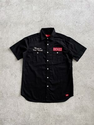 Dickies Streetwear Skater Formal shirt Pria black