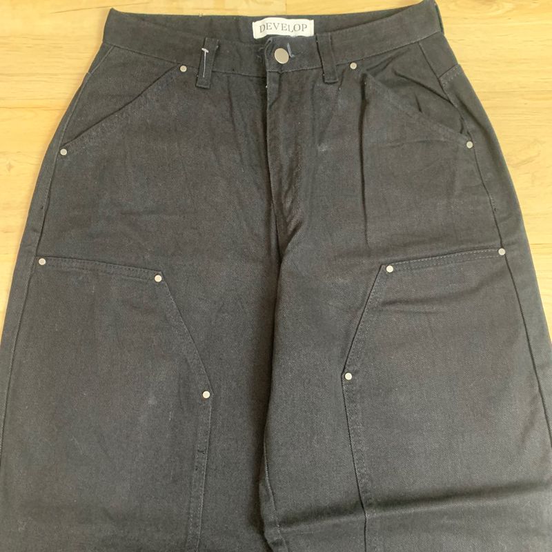 Develop Vintage Jeans Pria black, foto 4