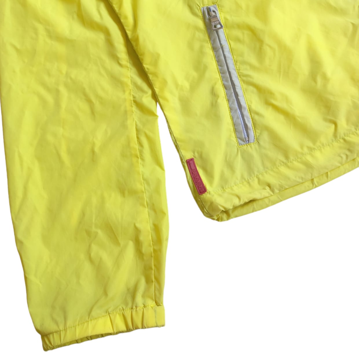 Prada Vintage Luxury Track jacket Pria yellow, foto 4