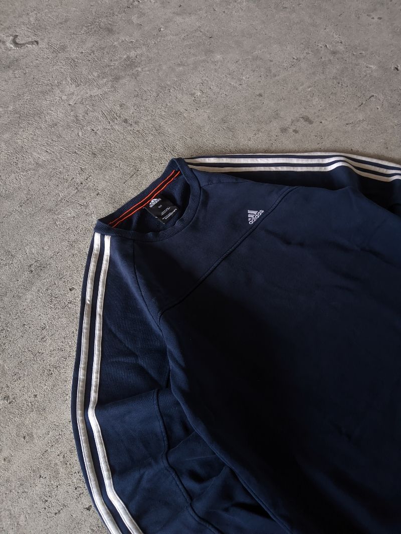 Adidas Casual Sweatshirt Pria navy, foto 3