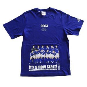 Adidas Casual T-shirt Pria blue