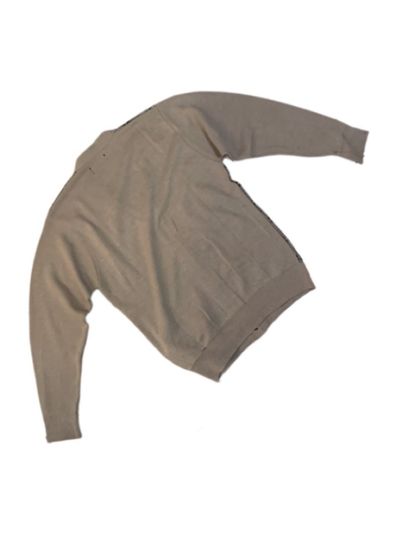Casual Cardigan Pria tan black, foto 2
