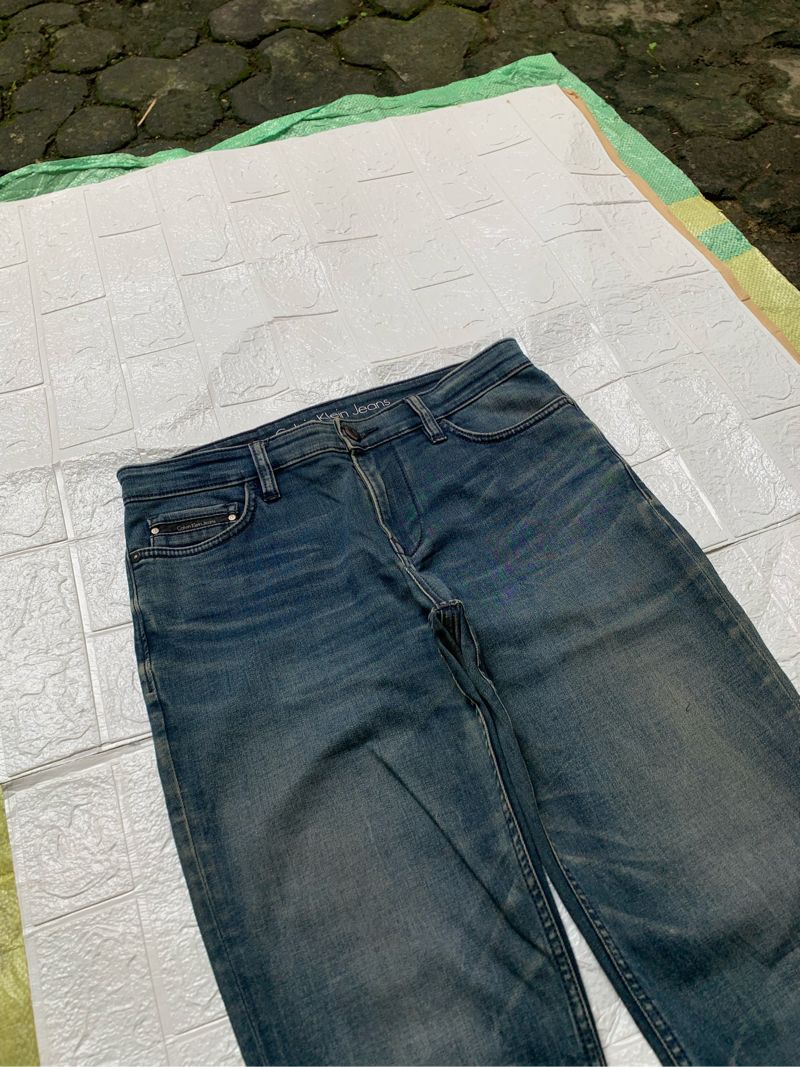 Calvin Klein Biker Casual Pria black blue, foto 7