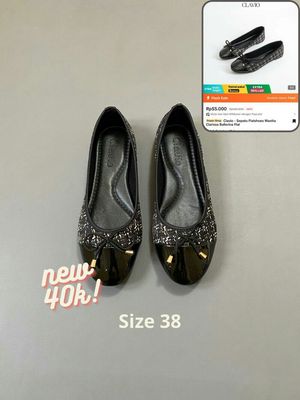 Minimalist Casual Flat Wanita black