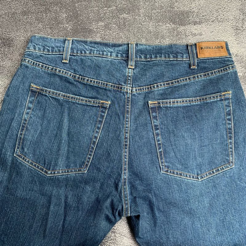 Vintage Jeans Pria navy, foto 4