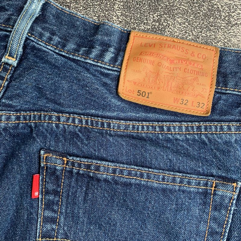 Levi's Vintage Jeans Pria navy blue, foto 6