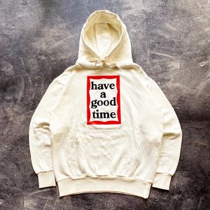 have a good time Casual Hoody Pria white