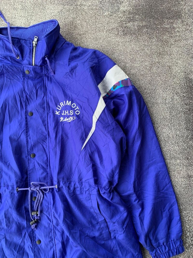 Vintage Windbreaker Pria blue, foto 2
