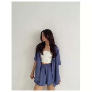 Casual Wanita navy blue