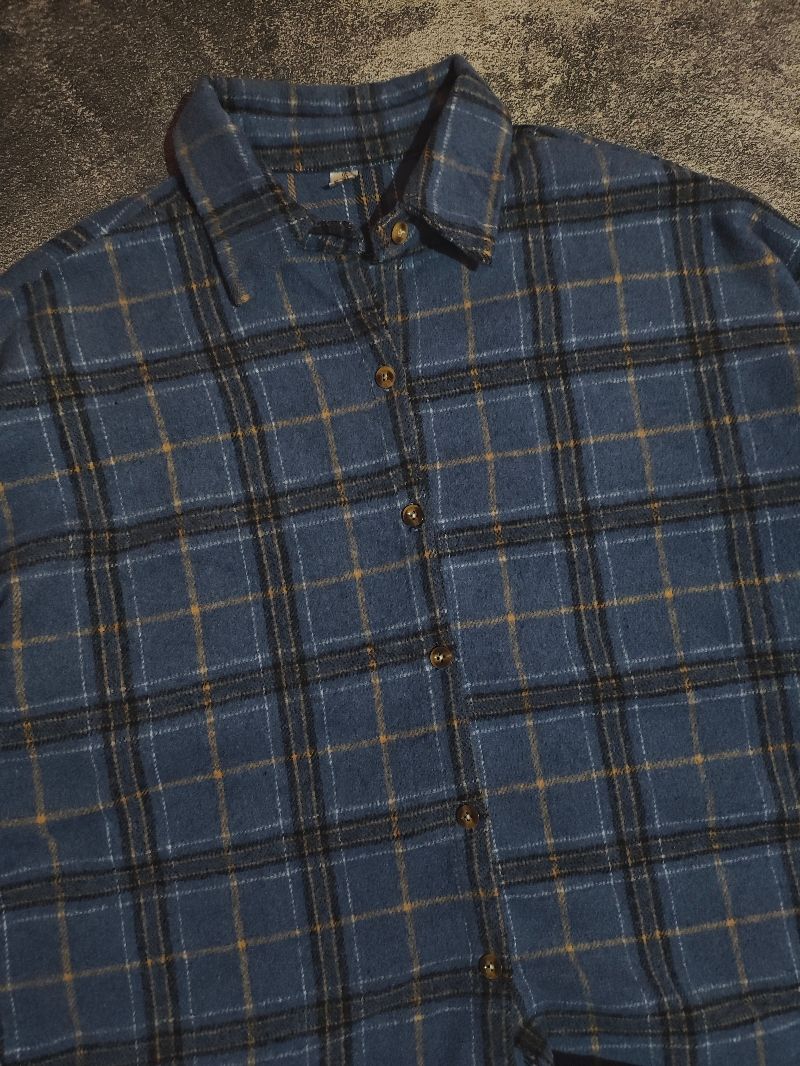 Y2K Casual shirt Pria blue, foto 2