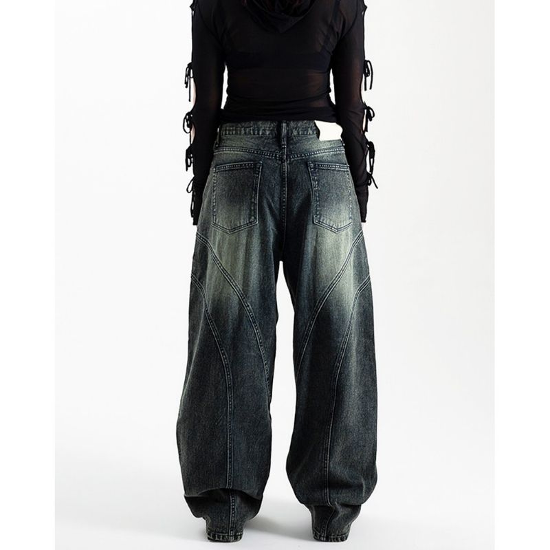 Vintage Y2K Jeans Pria gray, foto 2