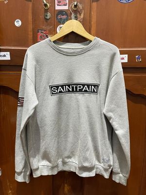 Streetwear Sweatshirt Pria gray