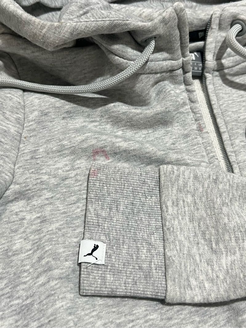 Puma Casual Hoody Pria gray, foto 5