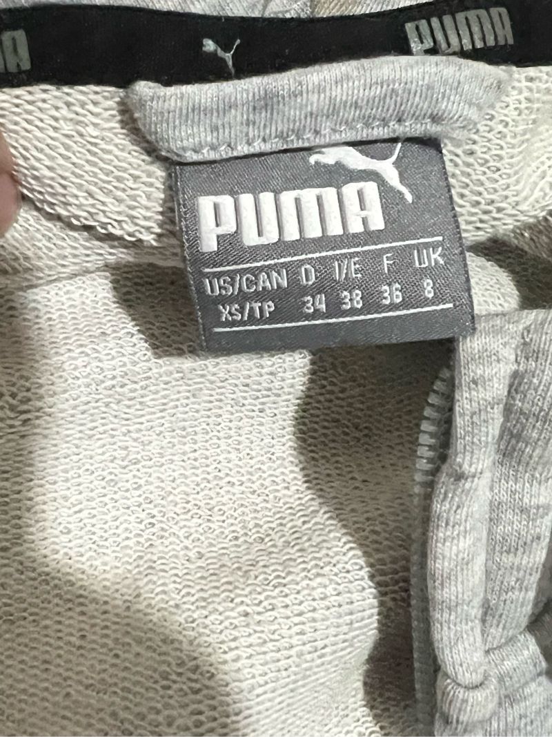 Puma Casual Hoody Pria gray, foto 4