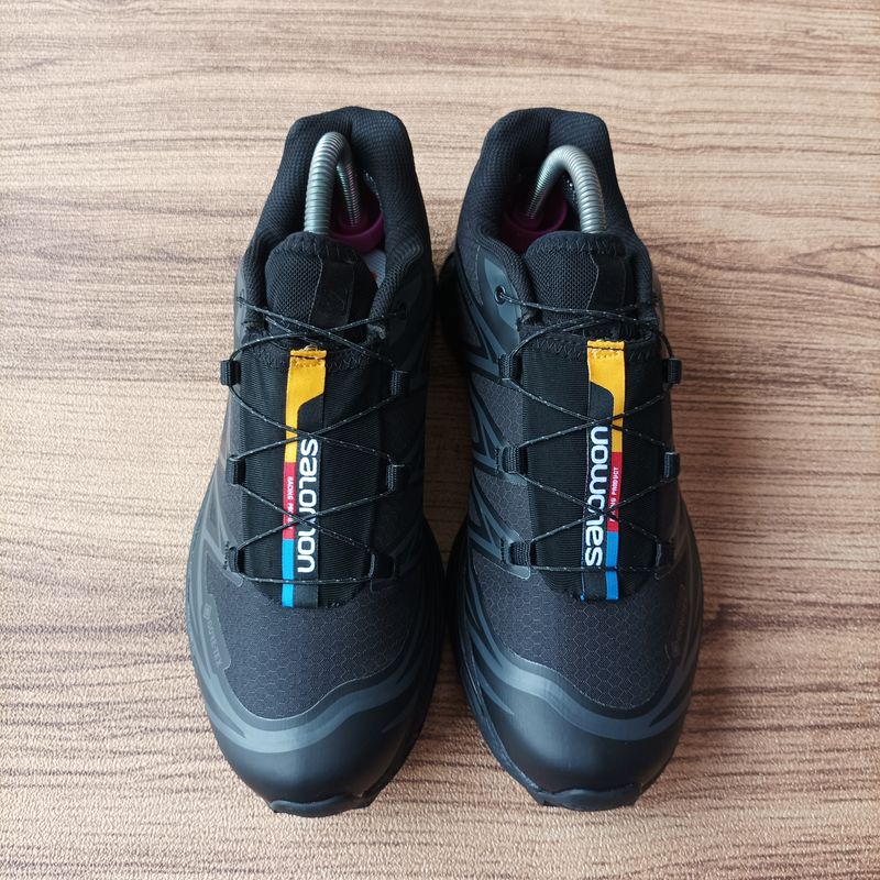 Salomon Gorpcore Casual Sneakers Pria black, foto 3