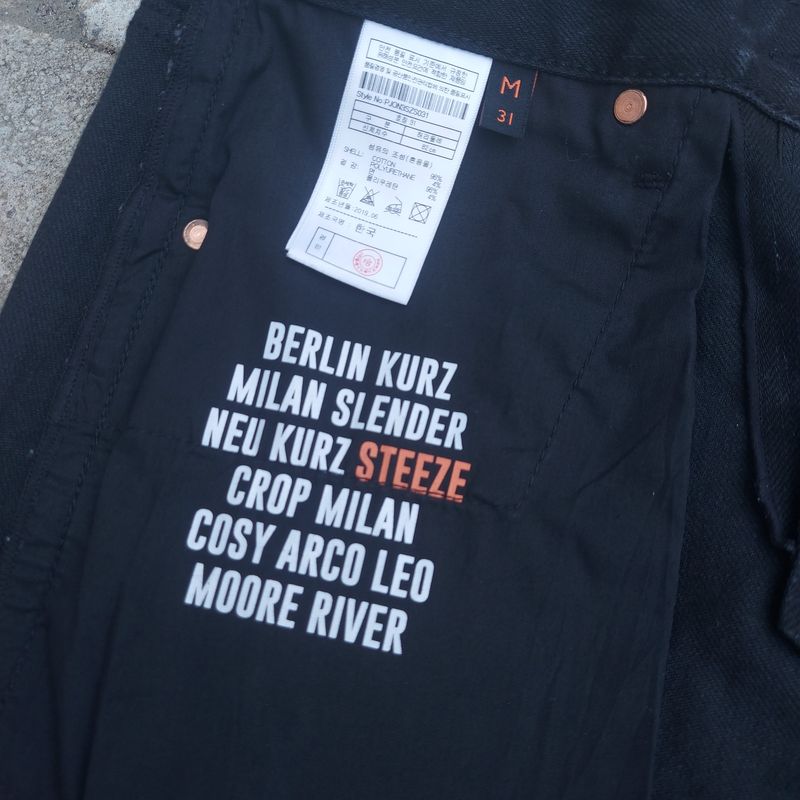 PLAC Casual Jeans Pria black, foto 5