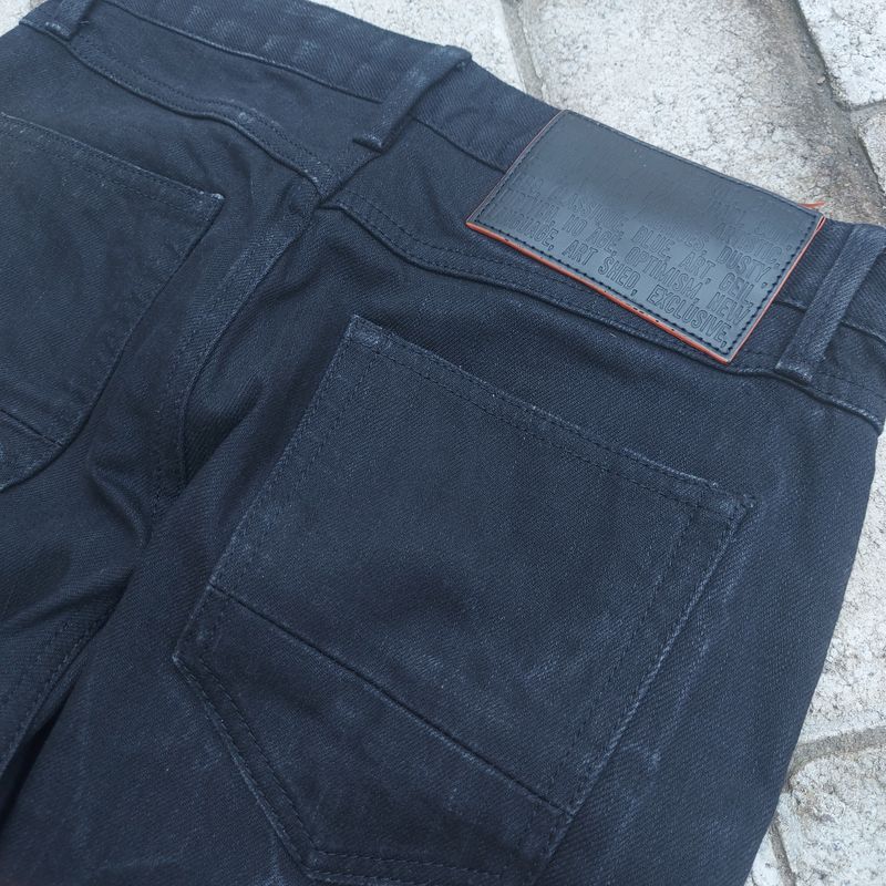 PLAC Casual Jeans Pria black, foto 3