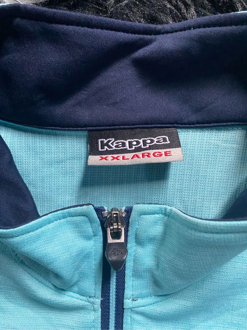 Kappa Casual Jersey Pria blue, foto 3