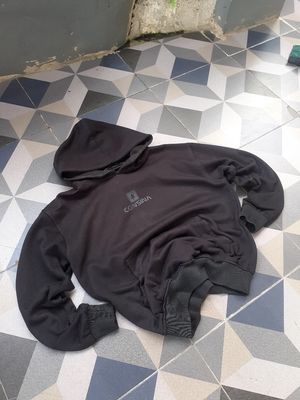 Japanese brand Vintage Casual Hoody Pria black