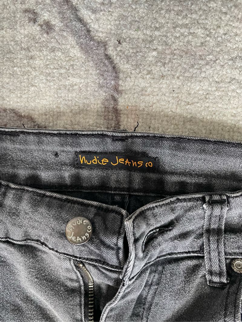 Nudie Casual Jeans Pria gray, foto 2